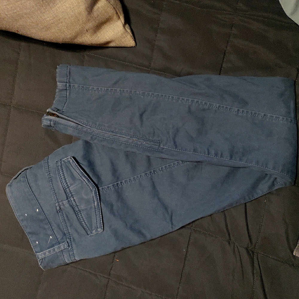 Loft blue skinny pants size 2